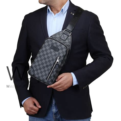 mens black louis vuitton bag|lv shoulder bag men.